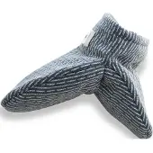 THE ORGANIC COMPANY Mini Oven Mitts - Grey - ONE SIZE x 15