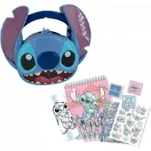 Stitch 3d-salkku Kirjoitustarvikkeilla