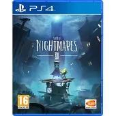 Videopeli Seikkailupeli - Bandai Namco - Little Nightmares II - PlayStation 4 - Jännityseikkailu - Mono ja Six