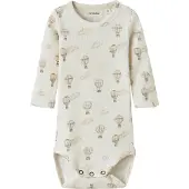 Name it Nbngavo Emo Ls Slim Body Lil Noos - Cream - 74