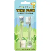 Jack N Jill Tickle Tooth -hammasharjan päät 2kpl