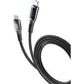 Cellularline Kaapeli LCD näytöllä 2m USB-C