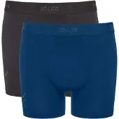 Sloggi Bokserishortsit sininen / harmaa / musta