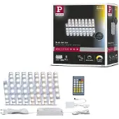 Paulmann MaxLED 500 Basic IP44 3 m tunable white MaxLED, himmennettävä, Alumiini/harmaa/sinkki, Olohuone/ruokailutila, Synteettinen materiaali, Moderni