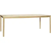 Hubsch Ground-ruokapöytä 200x100 cm Tammi