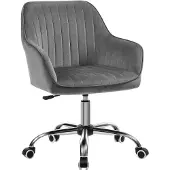 Songmics Pyörivä tuoli OBG012G01, harmaa