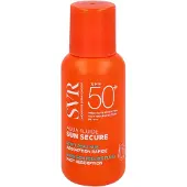 SVR Sun Secure Aqua Fluide SPF50+ kevyt aurinkovoide kasvoille 50 ml