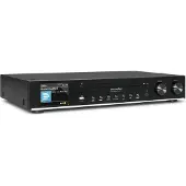 Technisat DigitRadio 143, Kodin miniaudiojärjestelmä, Musta, 1 levyt, DAB+, FM, PLL, Digitaalinen (0000/3989)
