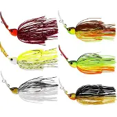 Westin BladeBite Tungsten Bladed Jig 9g Fire Craw