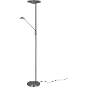 TRIO Brantford LED lattiavalaisin 180cm 30W 2700+3200+4000K harjattu teräs