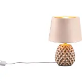 TRIO Ariana pöytävalaisin 27cm E14 beige