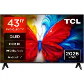 TCL Televisio 43S5L QLED 43" Smart