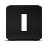 Sonos Sub 4 subwoofer, musta