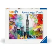 Ravensburger London Postcard 500P - Multi/patterned - ONE SIZE