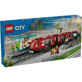 LEGO City 60423 Keskikaupungin pikaratikkapysäkki