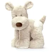 Teddykompaniet Pehmolelu Koira Teddy Cream, Harmaa
