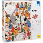 Muumi Luokkakuva 1000p palapeli