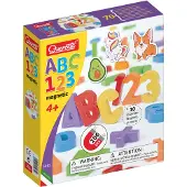 Quercetti Magnet Abc, 123 - Multi/patterned - 106 pcs