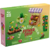 Plus plus Plus-Plus Learn To Build Flower Shop Rakennussarja