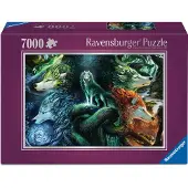 Ravensburger 12001423, 7000 kpl, Eläimet, 14 vuosi/vuosia