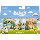 Bluey Figuurisetti Perhematka 4-pack