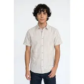 Jack & Jones Paita 'JJChad' kivenharmaa / valkoinen