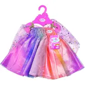 Baby Born Rainbow Dress 43Cm - Pink - ONE SIZE