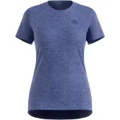 Odlo Women's T-Shirt Crew Neck S/S X-Alp Pw 115 Dazzling Blue Melange M