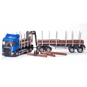 Emek Scania Highline Timber Truck Sininen