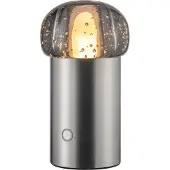 Blomus - Iris LED Valaisin 18 cm Silver Metal