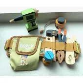 Bluey Tradies Belt - Multi/patterned - ONE SIZE