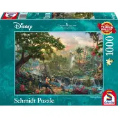 Schmidt 1000 palan palapeli - SPIELE - Thomas Kinkade Studios - Disney Viidakkokirja - 1000 kpl