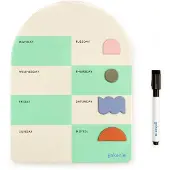 Kikkerland Magnetic Memo Board Green