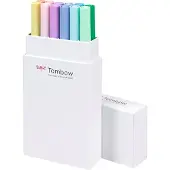 Tombow ABT Dual Brush 12 Pastellivärit