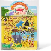 Melissa & Doug Tarrakirja Safari 42 Kpl