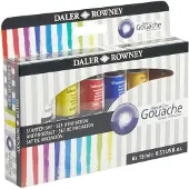 Daler Rowney DR Aquafine guassivärit 6x15ml