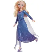 Disney Frozen Ice-Skating Elsa Fashion Doll With Skates & Shoes Inspired By Frozen: Winter Festival - Multi/patterned - ONE SIZE