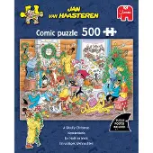 Jan van Haasteren Woolly Christmas 500p palapeli