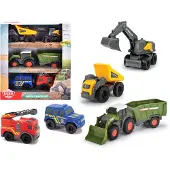 Dickie Toys Mini Leksaksbilar 5-Pack, 8 Cm - Multi/patterned - ONE SIZE