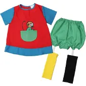 Peppi Pitkätossu Pippi Utklädningskläder 2-4 År - Multi/patterned - 92-104CL
