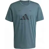 Adidas M Box Logo G T - Blue - S