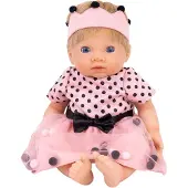 Tiny Treasures Nukenvaatteet - Princess Pom Pom Asu - - OneSize - Nuken vaatteet