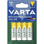Varta Ladattava akkuarvo AA 2100mAh 4 kpl