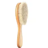 Reer Medium Baby Hair Brush Natrual Line - Beige - ONE SIZE