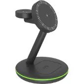Icy Box – 3-in-1 Magnetische Ladestation Apple Watch/ IPhone/ AirPods (IB-SH102-CH)