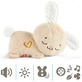 Fisher-Price Pehmolelu M. Ääni/valo - 25 cm - Soothe &amp; Settle Bu - - OneSize - Pehmolelut