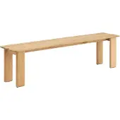 Muuto Assemble penkki Tiikki, 180 cm