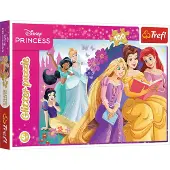 Trefl DISNEY PRINCESS Kimalteleva Palapeli Prinsessat, 100 palaa