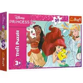 Trefl DISNEY PRINCESS Palapeli Prinsessat, 30 palaa