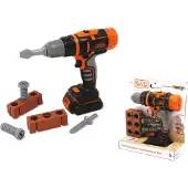 Smoby Black+Decker Mechanical Drill And Accessories - Multi/patterned - ONE SIZE